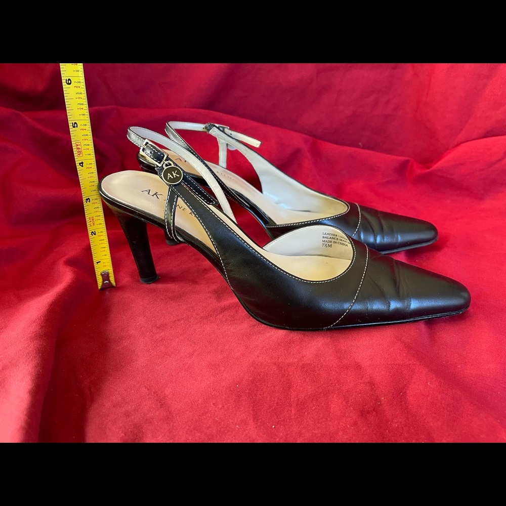 Anne Klein sling-back shoes
